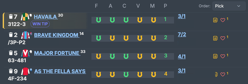 Top 4 horseshoe rating picks