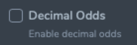 decimalortraditionalodds