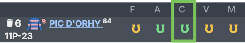 Conditions horseshoe