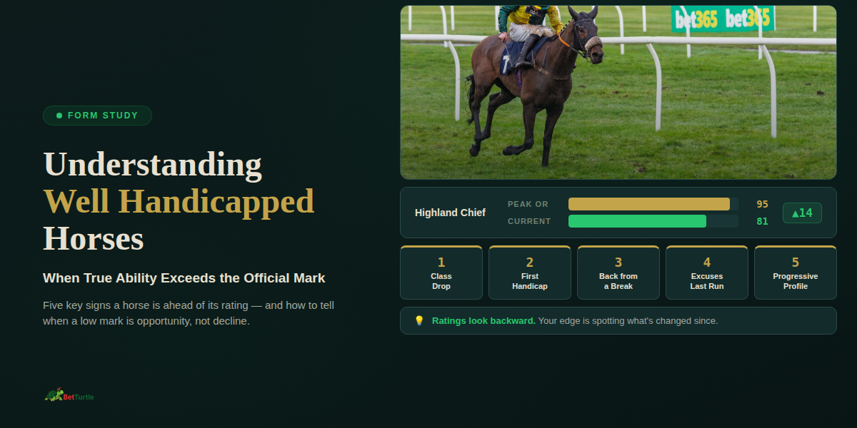 Understanding Well Handicapped Horses
