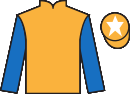 Jockey silks for Mister Pessimistic (IRE)