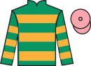 Jockey silks for A Wave Of The Sea (IRE)