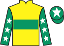 Jockey silks for Inishbofin (IRE)