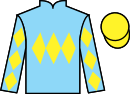 Jockey silks for Whatsyourproblem (IRE)