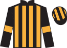 Jockey silks for Getarose (IRE)