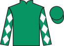 Jockey silks for I'm Flattered (IRE)