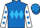 Jockey silks for Lauro's Legend (IRE)
