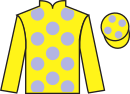 Jockey silks for Akrivos (IRE)