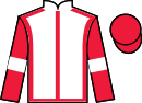 Jockey silks for Cosmic Blizzard (IRE)