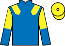 Jockey silks for Lady Walk On Bye (IRE)