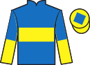 Jockey silks for Lucky Man (IRE)