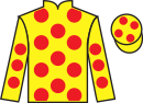 Jockey silks for Akecheta (IRE)