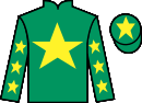 Jockey silks for Amplitude (IRE)