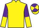 Jockey silks for Dark Moon Rising (IRE)
