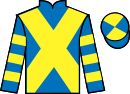 Jockey silks for Catwalk Girl (IRE)