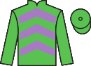 Jockey silks for Atomic Mass (IRE)