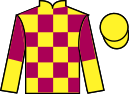Jockey silks for Ballygorey Ruby