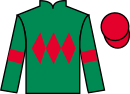 Jockey silks for Helm Rock