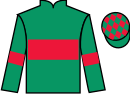Jockey silks for Patty O'Farrell (IRE)