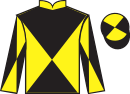 Jockey silks for Me Wee Bonnie Lass (IRE)