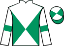 Jockey silks for Chase The Moon (IRE)