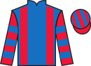 Jockey silks for We're Red And Blue