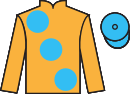 Jockey silks for Westlain (IRE)