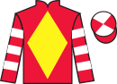 Jockey silks for Fortunate Outcome (IRE)