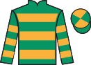 Jockey silks for Whet The Appetite (IRE)