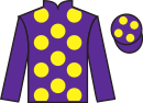 Jockey silks for Crystal Gold (IRE)