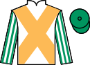 Jockey silks for Amen Kate (IRE)