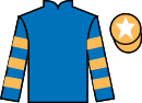 Jockey silks for Cosmic Funk (IRE)