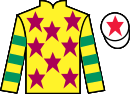Jockey silks for Must Go Now (IRE)