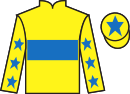 Jockey silks for Flicker Of Hope (FR)