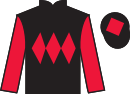 Jockey silks for Crystal Guard (IRE)