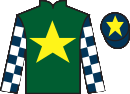 Jockey silks for Bell Shot (IRE)