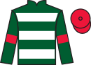 Jockey silks for Miss Goldfire (IRE)