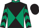 Jockey silks for Gata Ban (IRE)