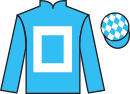 Jockey silks for Crafty Blue (IRE)