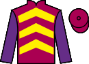 Jockey silks for Babychino (IRE)