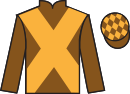 Jockey silks for Pep Talking