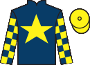 Jockey silks for Let's Go Hugo (IRE)