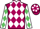 Jockey silks for Popty Ping