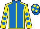 Jockey silks for Blue Seeker (IRE)