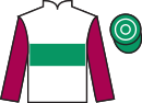 Jockey silks for Ernie From Nurney (IRE)