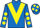 Jockey silks for Powerful Response (IRE)