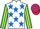 Jockey silks for Rock Of Ireland (IRE)