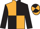 Jockey silks for Coming Up Easy (IRE)