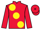 Jockey silks for Cardamon Hill (IRE)