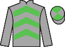 Jockey silks for Lets Mingle (IRE)